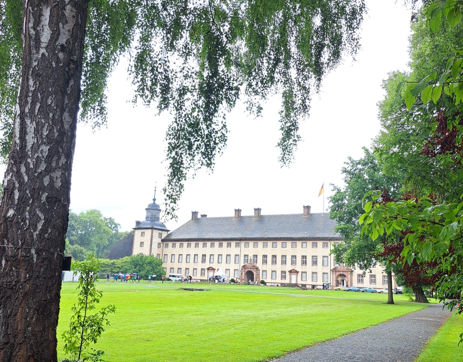Kurzreise Hann. Münden - Rinteln, Schloss am Weserradweg
