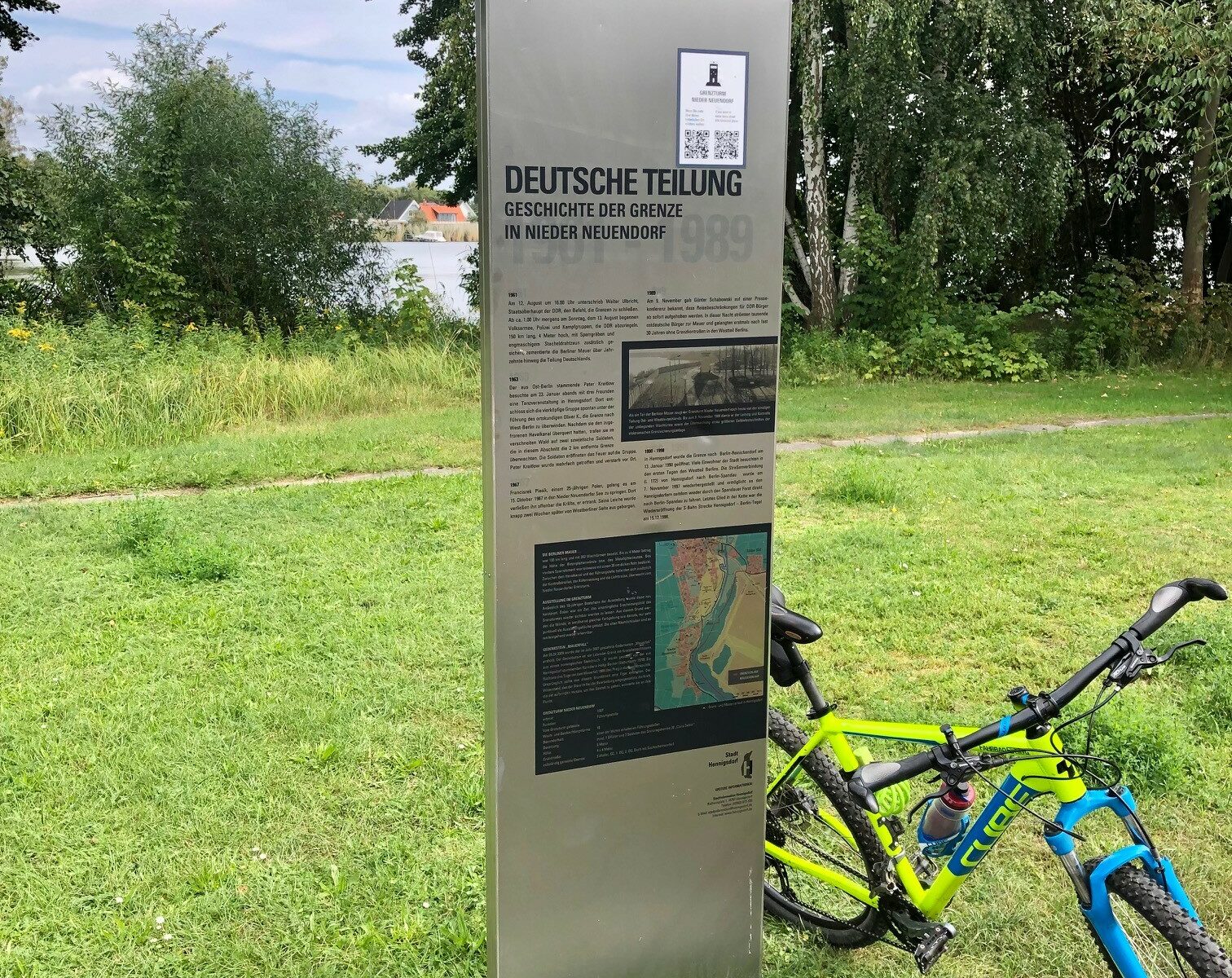 Hennigsdorf bei Berlin, Mauerradweg