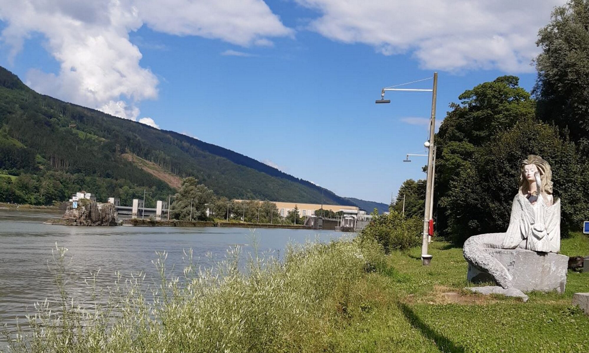 Donau-Radweg, Staustufe